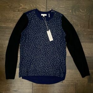 Rebecca Taylor Print Sweater